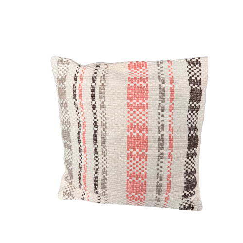 poduszka bawełniana w pasy