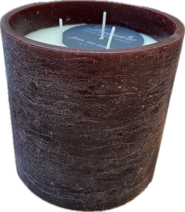 Świeca sojowa śliwka  150x150mm  