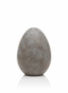 Jajko ozdobne wielkanocne betonowe przecierane 13cm