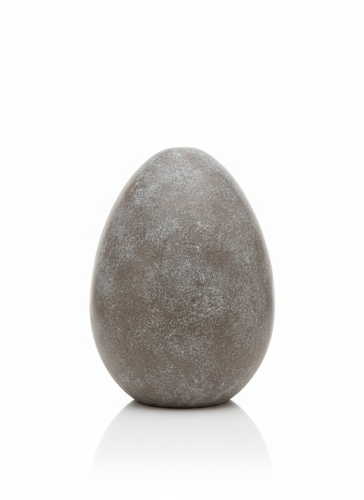 Jajko ozdobne wielkanocne betonowe przecierane