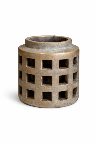 Lampion betonowy postarzany 17cm