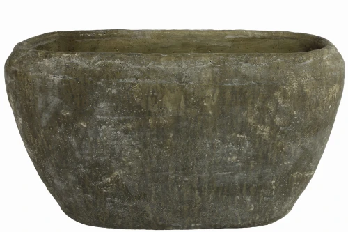 Osłonka betonowa zielona postarzana