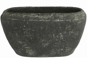 Osłonka betonowa grafitowa postarzana 25cm 