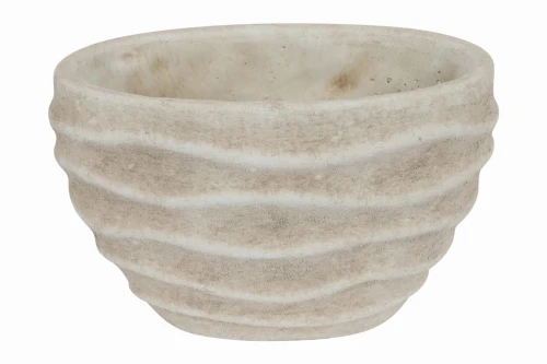 Osłonka betonowa beżowa ryflowana