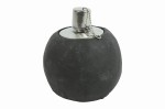 Lampa naftowa betonowa grafitowa postarzana S