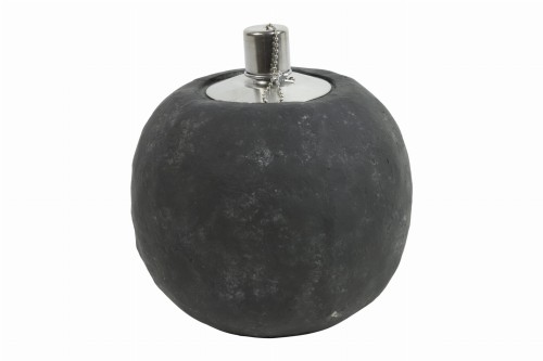 Lampa naftowa betonowa grafitowa postarzana