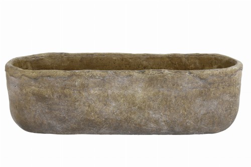 Osłonka betonowa zielona postarzana 9cm