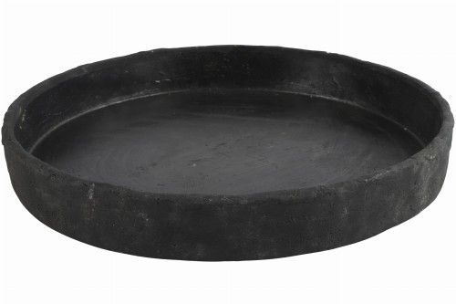 Patera betonowa grafitowa postarzana