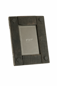 Ramka na zdjęcie drewniana czarna 26cm