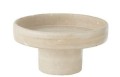 Patera betonowa beżowa na nóżce 28cm