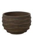 Donica betonowa brązowa postarzana 25cm