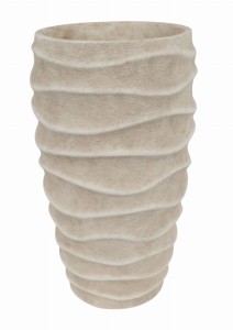 Osłonka betonowa beżowa ryflowana 36cm