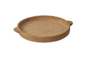 Patera betonowa brązowa postarzana 30cm