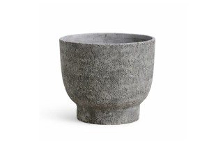 Donica betonowa szara postarzana 31cm