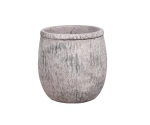 Donica betonowa szara przecierana 37cm