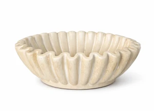 Misa betonowa ryflowana beżowa 20cm