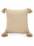 Poduszka bawełniana z frędzlami 45x45cm