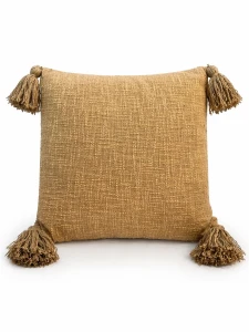 Poduszka bawełniana z frędzlami 45x45cm