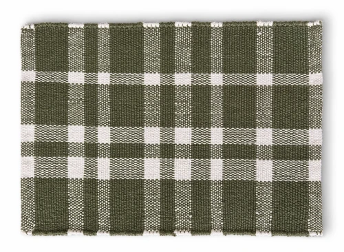 Podkładka na stół bawełniana w kratę 51x37cm