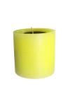 Świeca sojowa cytrynowa 100x100mm 