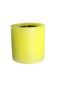 Świeca sojowa cytrynowa 100x100mm 