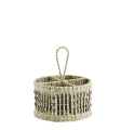Organizer/koszyk pleciony z trawy morskiej 20x20x12cm
