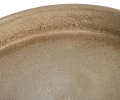Patera betonowa beżowa 28x5cm