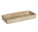 Patera betonowa beżowa prostokątna 30x12x4cm