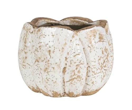 Osłonka szkliwiona postarzana 20x14,5cm