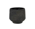 Osłonka ryflowana brązowa postarzana 12x11cm