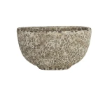 Osłonka podłużna beżowo-brązowa postarzana 31x16x17cm