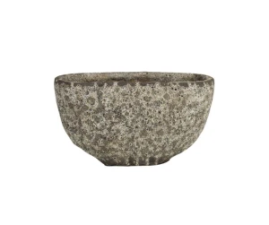 Osłonka podłużna beżowo-brązowa postarzana 23x11x13cm