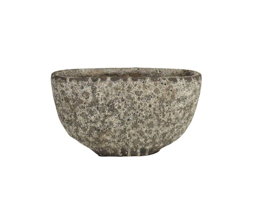 Osłonka podłużna beżowo-brązowa postarzana 23x11x13cm