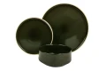 Zestaw obiadowy ceramiczny zielony