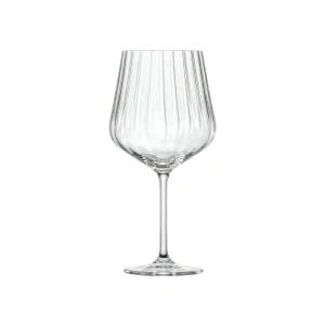 Kieliszek do wina szklany prążkowany 570 ml