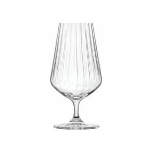 Kieliszek typu goblet szklany prążkowany 380 ml