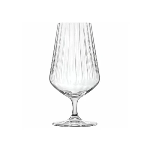 Kieliszek typu goblet szklany prążkowany 380 ml