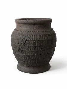 Osłonka betonowa brązowa 18x16cm