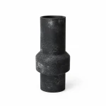 Wazon ceramiczny grafitowy 30cm