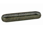 Taca metalowa dekoracyjna postarzana 52cm