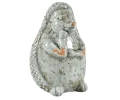 Figurka jeż ceramiczny postarzany 17,5cm