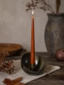 Świecznik metalowy postarzany 10x5cm