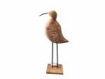 Ptak drewniany na podstawie 43cm