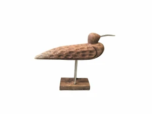 Ptak drewniany na podstawie 28cm