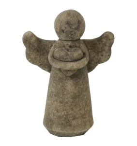 Aniołek z kamionki postarzany 15,7cm