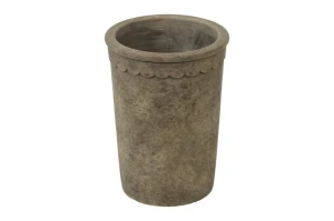 Osłonka z kamionki postarzana 18cm