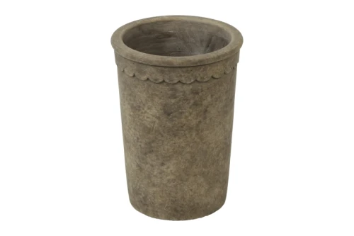 Osłonka z kamionki postarzana 18cm