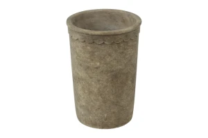 Osłonka z kamionki postarzana 11cm