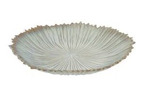 Misa ceramiczna beżowa 40x6cm