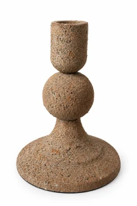Świecznik brązowy postarzany 15cm
